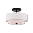 Livex Lighting Claremont 51082-92 2-Lights 80W Ceiling Mount