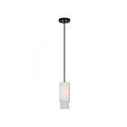 Livex Lighting 51091-92 Carlisle 1-Light 40W English Bronze Pendant
