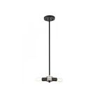 Livex Lighting 51133-04 Copenhagen 3-Lights 180W Black with Brushed Nickel Accents Chandelier