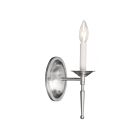 Livex Lighting Williamsburgh 5121-91 60W 1-Light Brushed Nickel Wall Sconce