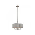 Livex Lighting 51364-91 Kalmar 4-Lights 240W Brushed Nickel Pendant