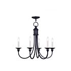 Livex Lighting 5145-67 Cranford 5-Lights 300W Hand Applied Olde Bronze Chandelier