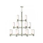 Livex Lighting 52119-35 Weston 17-Lights 1020W Polished Nickel Chandelier