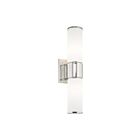 Livex Lighting Weston 52122-35 120W 2-Lights Polished Nickel Wall Sconce