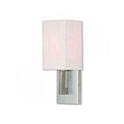 Livex Lighting ADA 52131-91 40W 1-Light Brushed Nickel Wall Sconce