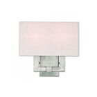 Livex Lighting ADA 52132-91 80W 2-Lights Brushed Nickel Wall Sconce