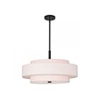 Livex Lighting 52138-92 Monroe 5-Lights 300W English Bronze Convertible Pendant