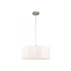 Livex Lighting 52155-91 Chelsea 1-Light 100W Brushed Nickel Pendant