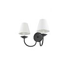 Livex Lighting Mendham 5272-04 120W 2-Lights Black Wall Sconce