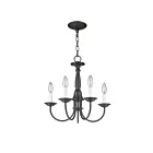 Livex Lighting 6030-07 Basics 5-Lights 300W Bronze Chandelier