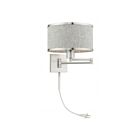 Livex Lighting Park 60429-91 100W 1-Light Brushed Nickel Wall Sconce