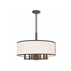 Livex Lighting 62616-07 Ridge 7-Lights 410W Bronze Convertible Pendant