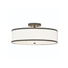 Livex Lighting Park Ridge 62629-07 3-Lights 180W Ceiling Mount