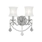 Livex Lighting Newcastle 6302-91 120W 2-Lights Brushed Nickel Wall Sconce
