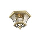 Livex Lighting Monterey/Georgetown 7052-01 2-Lights 120W Ceiling Mount