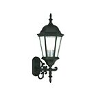 Livex Lighting 75467-14 Hamilton 3-lights 180W Textured Black Outdoor Wall Lantern