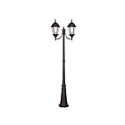 Livex Lighting Hamilton 7554-07 2-Lights 200W Outdoor Head Post