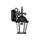 Livex Lighting Hamilton 7555-14 1-Light 100W Textured Black Wall Lantern