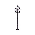 Livex Lighting Hamilton 7557-07 4-Lights 400W Outdoor Head Post