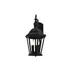 Livex Lighting Hamilton 7560-14 3-Lights 180W Textured Black Wall Lantern