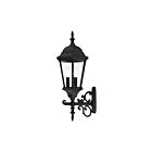 Livex Lighting Hamilton 7561-14 3-Lights 180W Textured Black Wall Lantern