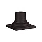 Livex Lighting 7586-07 Bronze Outdoor Pier Mount Adapter