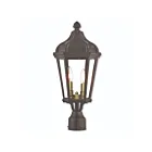 Livex Lighting Morgan 76188-07 2-Lights 120W Bronze Outdoor Post Top Lantern