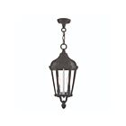 Livex Lighting 76189-14 Morgan 2-Lights 120W Textured Black Outdoor Pendant Light