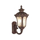 Livex Lighting Oxford 7656-58 3-Lights 180W Imperial Bronze Wall Lantern