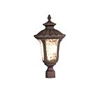 Livex Lighting Oxford 7659-58 3-Lights 180W Imperial Bronze Outdoor Post Lantern