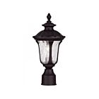 Livex Lighting Oxford 7848-07 1-Light 100W Bronze Outdoor Post Lantern