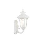 Livex Lighting Oxford 7850-13 1-Light 100W Textured White Wall Lantern
