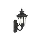 Livex Lighting Oxford 7850-14 1-Light 100W Textured Black Wall Lantern