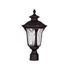 Livex Lighting Oxford 7855-07 1-Light 100W Bronze Outdoor Post Lantern