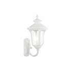 Livex Lighting Oxford 7856-13 3-Lights 180W Textured White Wall Lantern