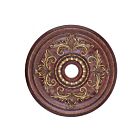 Livex Lighting Versailles 8210-63 Verona Bronze with Aged Gold Leaf Accents Ceiling Medallions