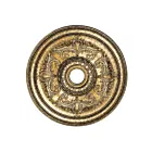 Livex Lighting Versailles 8210-65 Hand Painted Vintage Gold Leaf Ceiling Medallions