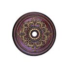 Livex Lighting Versailles 8211-63 Verona Bronze with Aged Gold Leaf Accents Ceiling Medallions