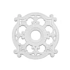 Livex Lighting Buckingham 8216-03 White Ceiling Medallions