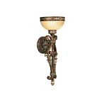 Livex Lighting Seville 8521-64 60W 1-Light Palacial Bronze with Gilded Accents Wall Sconce