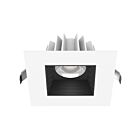 Lotus LED JXL-COB04-S15W-CCT-WH-4SR-BF-BK 15W 4" White LED Square Recessed CCT Selectable