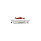 Lotus LED LFR-4S-RB-9W-5CCT 9W 4" White LED Round Fire Rated Regressed Backlit Recessed CCT Selectable