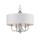 Maxim Lighting 10015WLSN Bongo 5-Lights 300W Satin Nickel Pendant