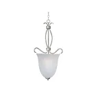 Maxim Lighting 10131FTSN Basix 4-Lights 240W Satin Nickel Pendant