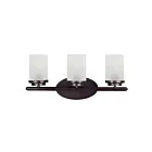 Maxim Lighting Corona 10213FTOI 3-Lights 60W Oil Rubbed Bronze Vanity Light