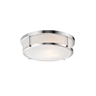 Maxim Lighting 10270WTSN Rogue 3-Lights 40W Satin Nickel Flush Mount