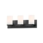 Maxim Lighting Lateral 10283SWBK 3-Lights 60W Black Vanity Light