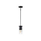 Maxim Lighting 10362CDBK Rexford 1-Light 40W Black Pendant