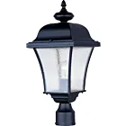 Maxim Lighting Senator 1065BK 1-Light 60W Black Outdoor Post Lantern