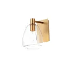 Maxim Lighting Babylon 11111CLSBR 1-Light Satin Brass Wall Sconce